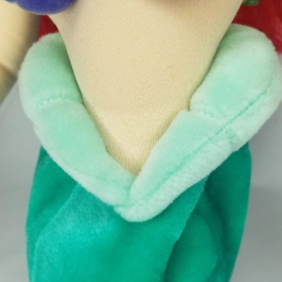 Rare Vintage Ariel Plush Backpack The Little Mermaid Disney 90s - Picture 4 of 10